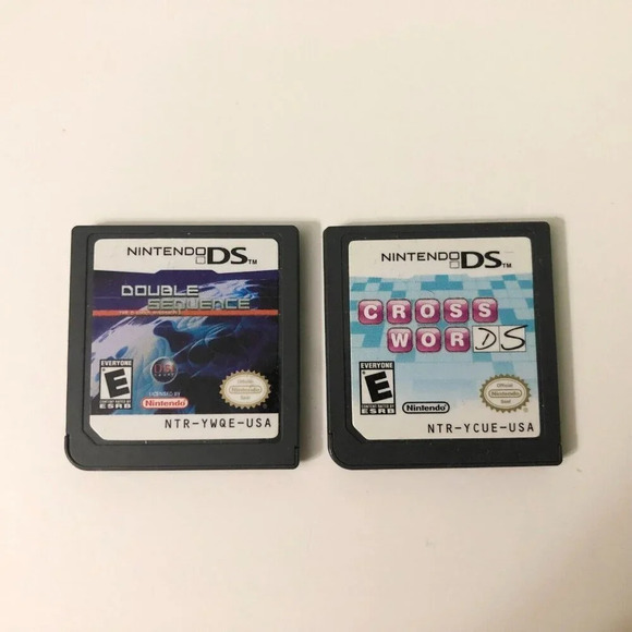 Lot of 4 Nintendo DS Brain Age 1 and 2 Double Sequence  Crosswords Game - Picture 2 of 16